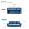 NINA 3 Seaters Sofa - Blue