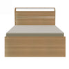 MADERA Simple Design Storage Bed Frame with Headboard