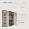 WAHIE Modular Simply Combination Walk In Wardrobe - Solid Plywood