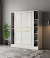 MUTRA Simple Sliding Door Wardrobe