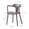 Kova Line Armrest Dining Chair