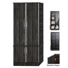 Stella Storage 2-Door Wardrobe-Walnut