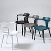 Kova Line Armrest Dining Chair