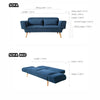 SEABLUE 2 Seater Linen Fabric Sofa Bed