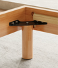 Luna Solid Wood Platform Bed Frame