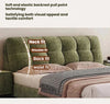 French Cream-Style Cloud Chenille Upholstered Storage Bed Frame