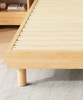 Luna Solid Wood Platform Bed Frame