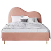 Soft Padded Bed Frame with Headboard
