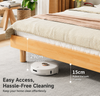 Luna Solid Wood Platform Bed Frame