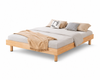 Luna Solid Wood Platform Bed Frame