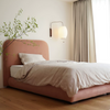 Fabric Bed Frame with Soft Headboard