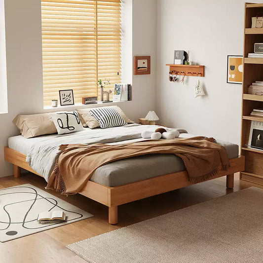Luna Solid Wood Platform Bed Frame