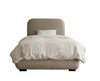 Fabric Bed Frame with Soft Headboard
