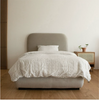 Fabric Bed Frame with Soft Headboard