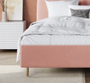 Soft Padded Bed Frame with Headboard
