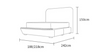 Minimalist Upholstered Bed Frame