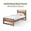 MapleCraft Solid Wood Bed Frame – Single Size