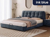 French Cream-Style Cloud Chenille Upholstered Storage Bed Frame