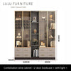 WAHIE Wine Cabinet Bookshelf