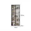 KLASS Plus Display Bookshelf - White Open Door Type