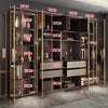 WAHIE Luxury Bookshelf / Cabinet - Two doors 80CM