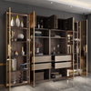 WAHIE Luxury Bookshelf / Cabinet - Four doors 120CM