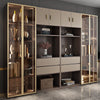 WAHIE Luxury Bookshelf / Cabinet - Four doors 160CM