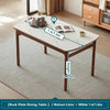 Kuta Sintered Stone Dining Table with Solid Oak Legs