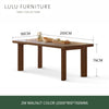 NOFI OAK 100% Solid Wood Dining Table