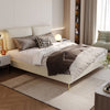 LUNA Faux Leather Storage Bed Frame