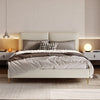 LUNA Faux Leather Storage Bed Frame