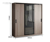 KLASS Upsized Tempered Glass Wardrobe