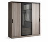 KLASS Upsized Tempered Glass Wardrobe