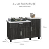 Luno Compact Kitchen Cabinet