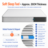 CloudNest Mattress - 20CM Soft Sleep Feel