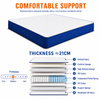 BreezeSleep Mattress - 21cm Comfortable Support