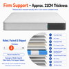 CloudNest Mattress - 21CM Firm Support