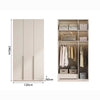 LILY Modular 18mm Thick E0 Solid Plywood 2|3|4 Doors Wardrobe 12 Months Warranty, Available in 10 Sizes