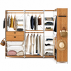 Modular Japan Style Open Wardrobe