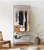 Modular Japan Style Open Wardrobe