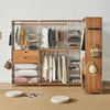 Modular Japan Style Open Wardrobe