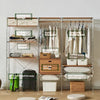 Modular Japan Style Open Wardrobe