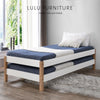 Classic Stackable Solid Wood Bed Frame – Single Size two Single beds