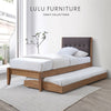 ForestEdge Solid Bed 2-IN-1 Pull Out Bed Frame