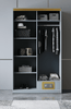 NINA Luxury Sliding Wardrobe with Locker