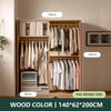 Oka Haven Solid Wood Sliding Door Wardrobe