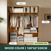 Oka Haven Solid Wood Sliding Door Wardrobe