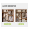 Oka Haven Solid Wood Sliding Door Wardrobe
