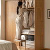 Oka Haven Solid Wood Sliding Door Wardrobe