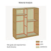 Oka Haven Solid Wood Sliding Door Wardrobe